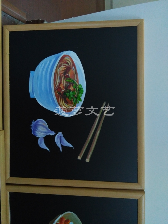 墙绘-上海石叁益早餐店 (08)