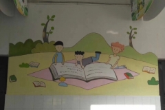 泰州第二实验小学墙绘-5