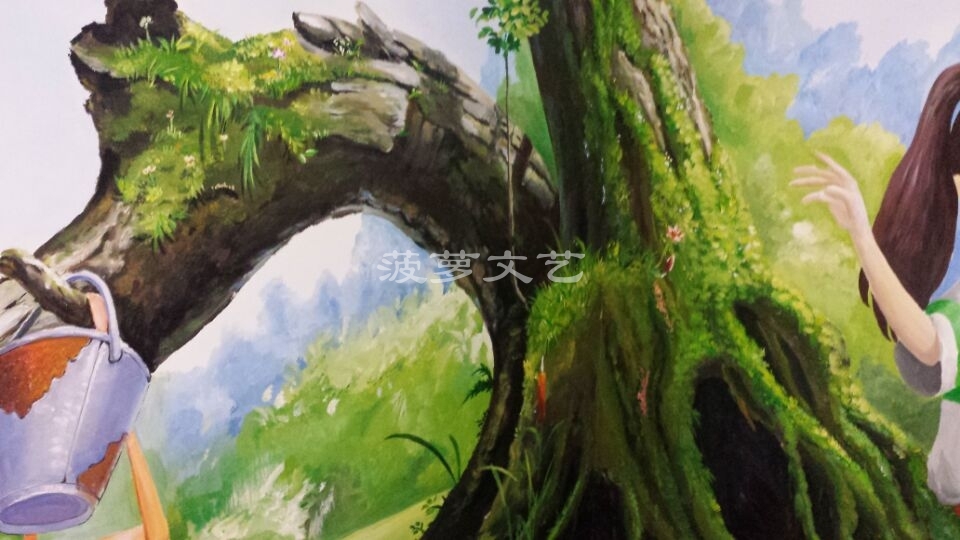 墙体彩绘-无锡马山儿童房 (11)