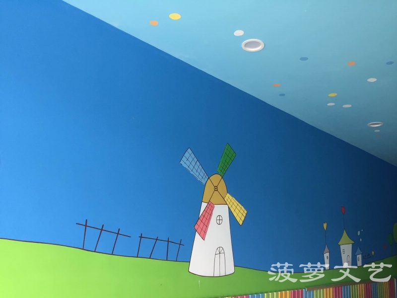 无锡墙绘-周夏幼儿园墙绘- (7)