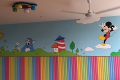 无锡墙绘-周夏幼儿园墙绘- (2)