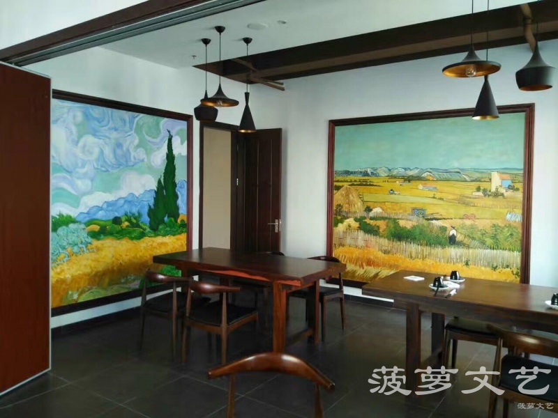 油画墙绘实景-2